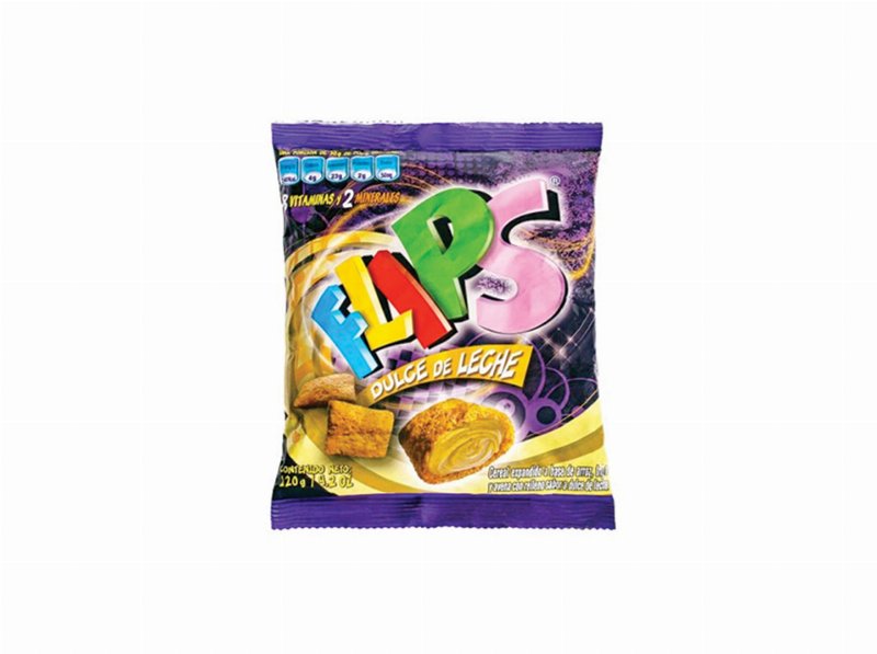 Cereais Flips Doce De Leite 120 g