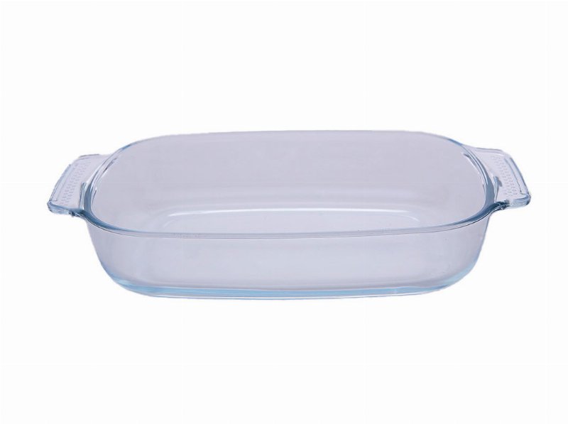 Tabuleiro Vidro Actuel Com Pega 29X18Cm 1.5 l