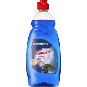 Detergente Manual Loiça Concentrado Power+ Eucalipto Continente 500 ml