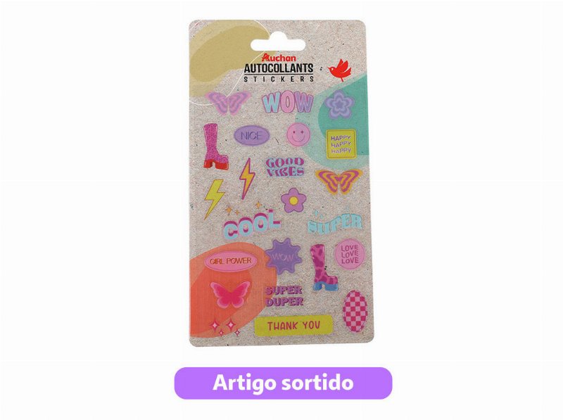 Stickers Comments Auchan Modelos Sortidos
