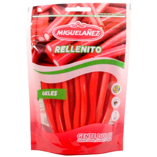Gomas De Morango Com Recheio 200 g