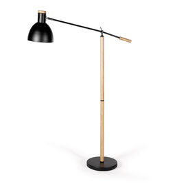 Candeeiro De Chão Metal Preto Eça Kasa