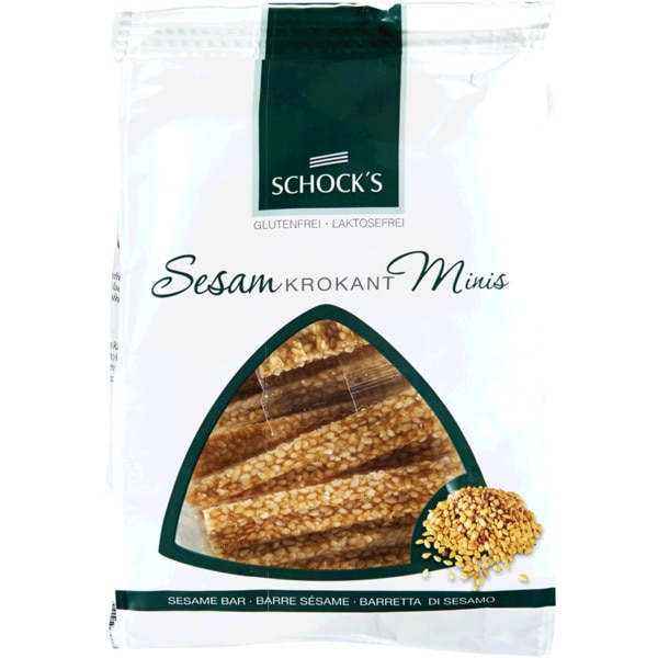 Mini Barras De Sésamo Sem Glúten 180 g