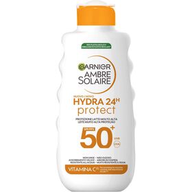 Protetor Solar Leite Hydra 24H Fps 50+ Garnier Ambre Solaire 175 ml