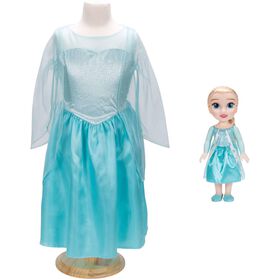 Disney - Boneca Princesa Elsa Com Vestido