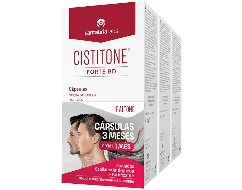 Suplemento Cistitone Forte Bd 3X60Caps Of 1 Mês