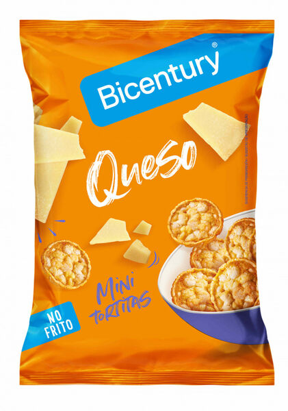 Mini Tortitas Sabor A Queijo Bicentury 0.07Un