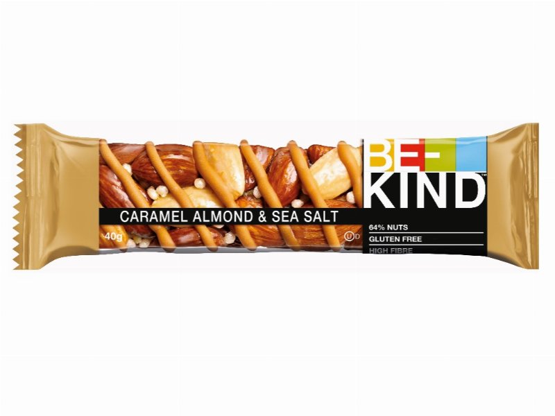 Barra Be-Kind Caramelo E Sal Marinho 40 g