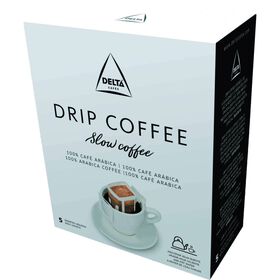 Café Moído Drip Coffee 100% Café Arábica Delta 5 X 9 gr