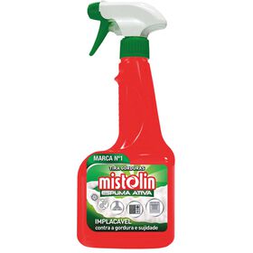 Desengordurante Spray Espuma Ativa Mistolin 500 ml