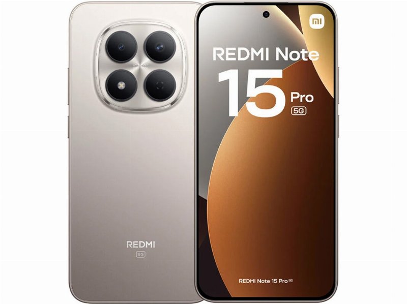 Smartphone Xiaomi Redmi Note 15Pro 5 g (6.83'' 12/512Gb Titanium)