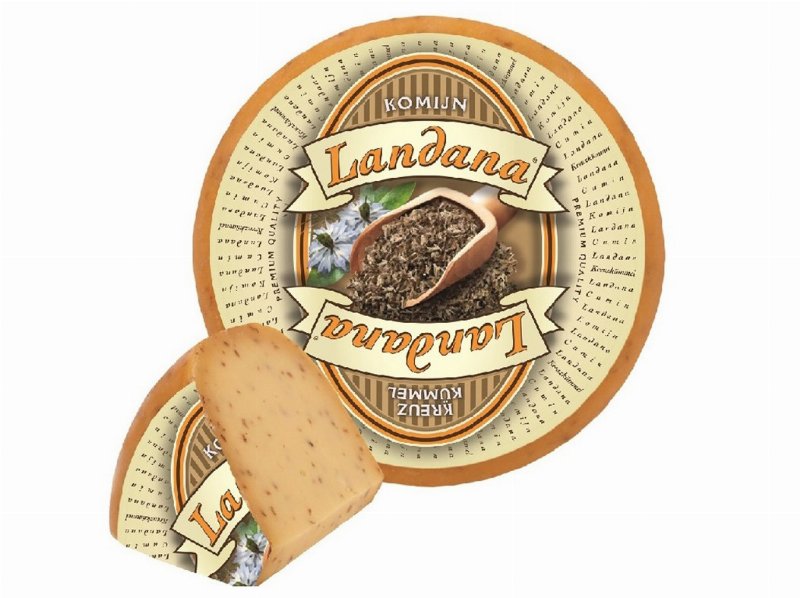 Queijo Gouda Landana Com Cominhos Kg
