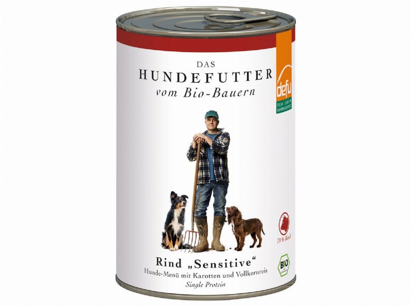Comida Húmida Bio Cão Defu Sensitive Bovino 410 g