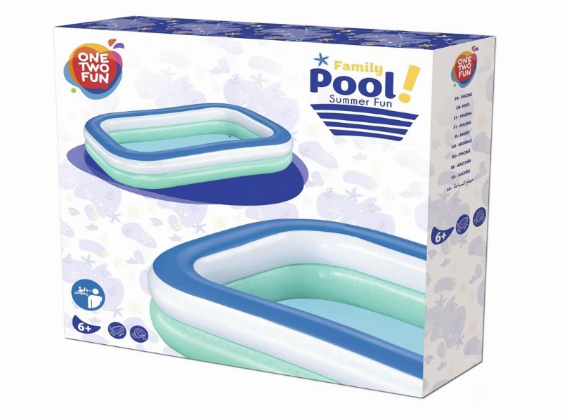 Piscina Insuflável One Two Fun 262X175X51Cm