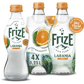 Água Com Gás Laranja Frize 4 X 25 cl