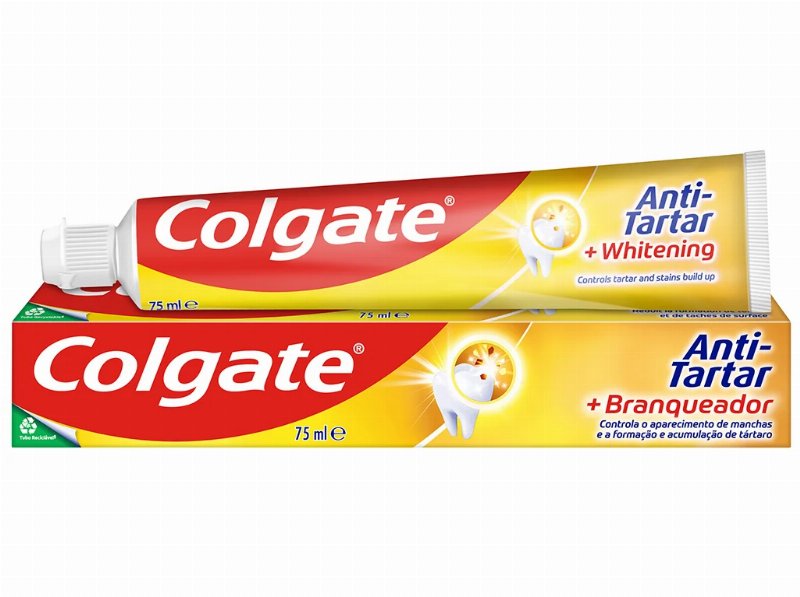 Pasta De Dentes Anti-Tártaro Branqueadora Colgate 75 ml