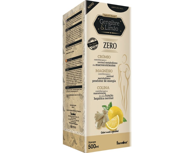 Suplemento Fharmonat Xarope Gengibre E Limão 500 ml