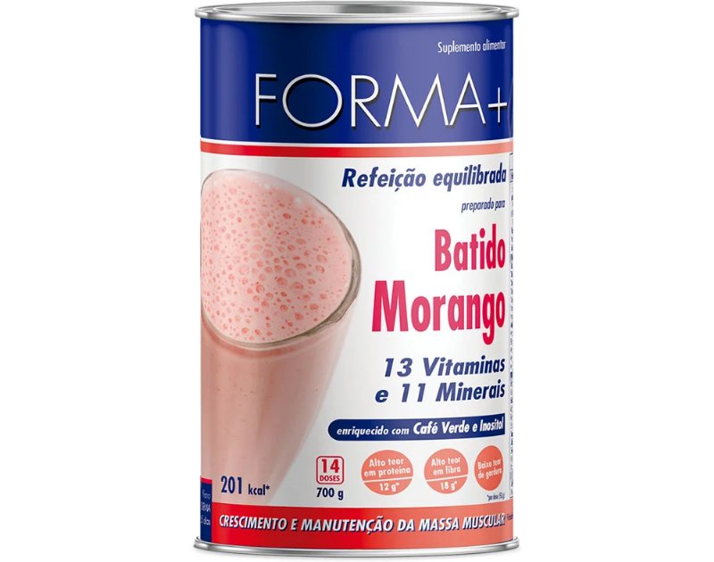 Batido Forma + Morango Com Cla 700 g