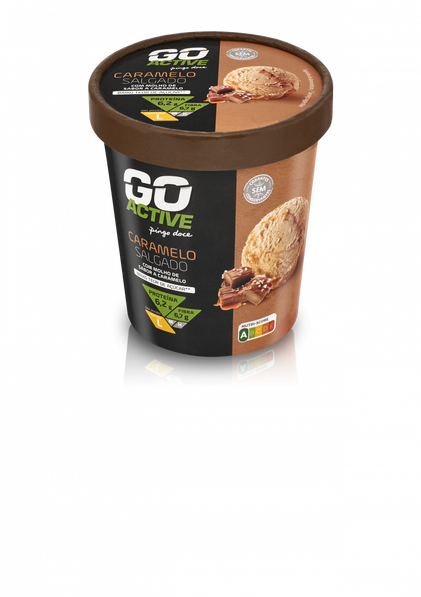 Gelado Proteína Caramelo Salgado Go Active 0.5L