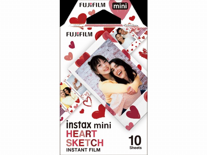 Recarga Fujifilm Instax Mini Heart Sketch