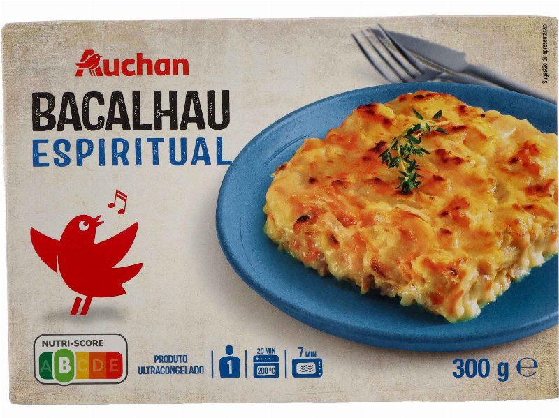 Bacalhau Espiritual Auchan 300 g