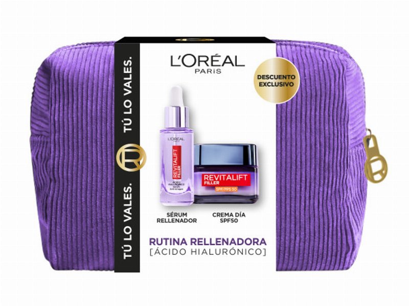 Coffret L'oréal Paris Rvt Filler Serum + Creme Spf