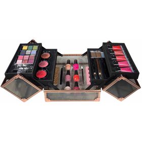 Mala De Maquilhagem Black & Rose Gold Filled Technic 1 Un
