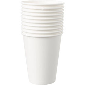 Conjunto 10 Copos Cerveja 350 ml Papel Branco Kasa