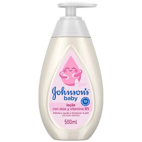 Loção Suave Aloe E Vitamina B5 Johnson's Baby 500 ml