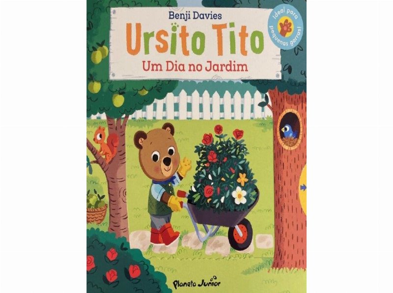 Livro Ursito Tito - Um Dia No Jardim