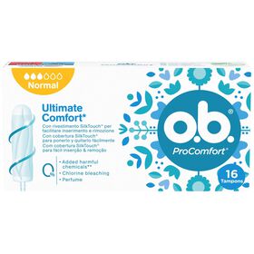Tampão Digital Procomfort Normal O.b. 16 Un