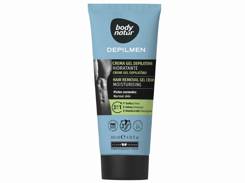 Gel Depilatorio Homem Peles Normais Body Natur 200 ml