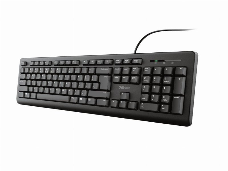 Teclado C/ Fios Trust Primo