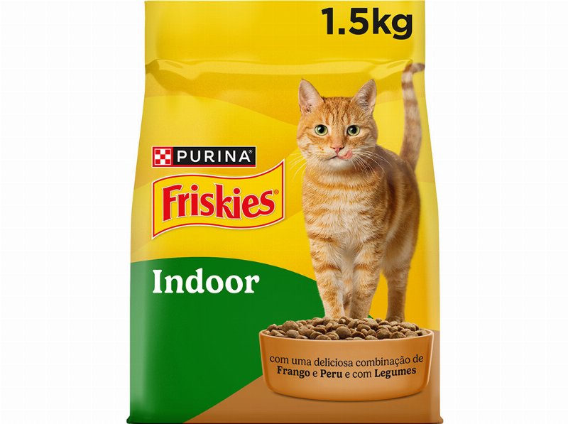 Ração Para Gato Friskies Gatos Interior 1.5 kg