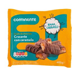 Snack De Chocolate Com Caramelo Continente 400 gr
