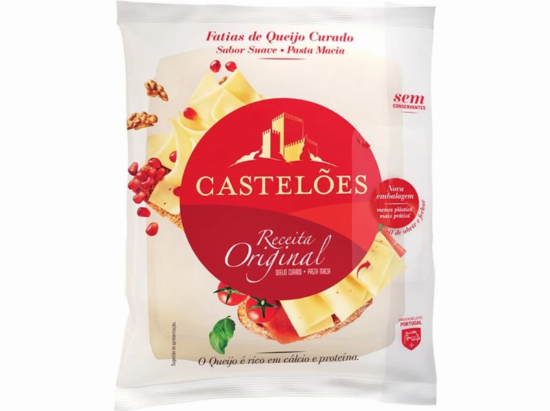 Queijo Castelões Original Fatias 200 g
