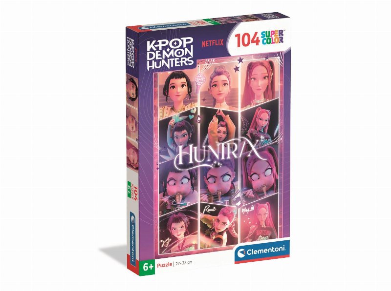 Puzzle Demon Hunters Clementoni K-Pop 104 Peças