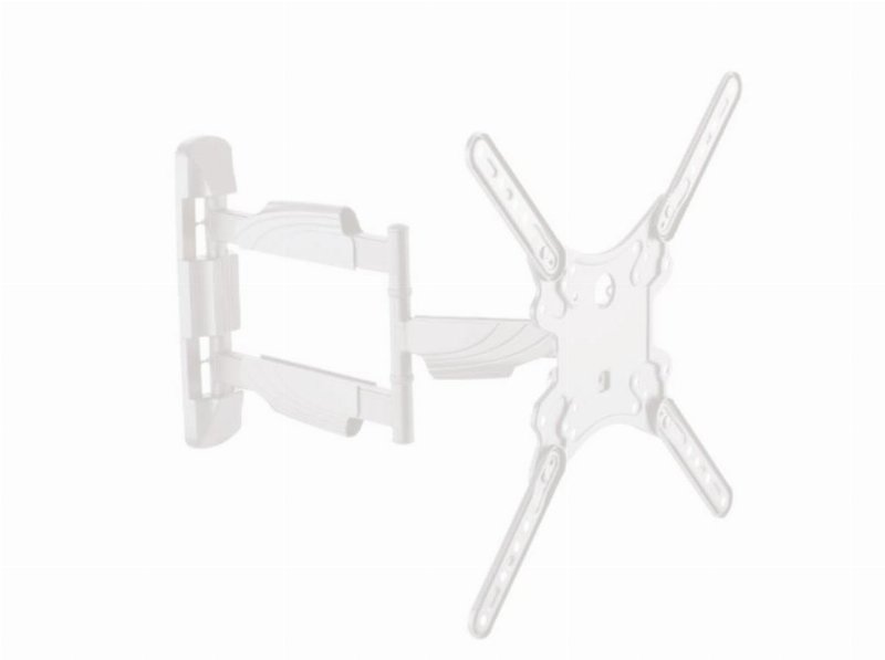 Suporte De Parede Para Tv Qilive 23-65" Inclinável E Giratório - Branco