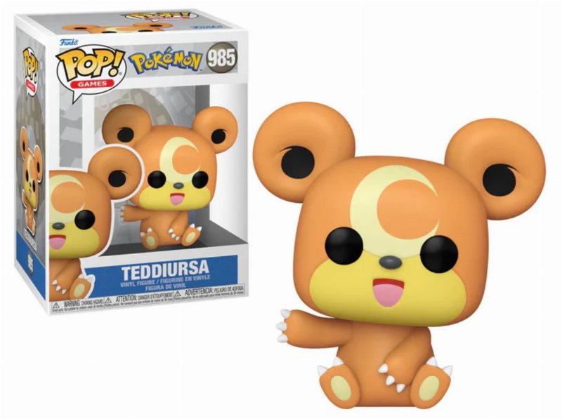 Figura Pop! Pokémon Teddiursa