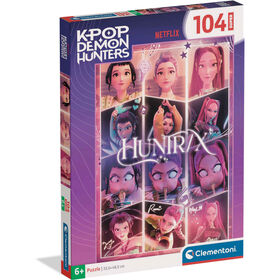 Clementoni - Puzzle Super K-Pop Demon Hunters 104 Peças