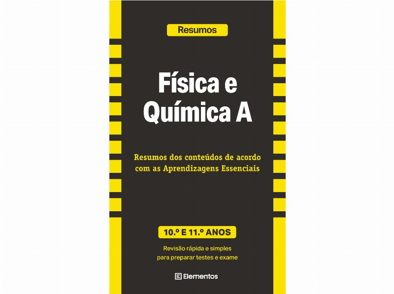 Livro Resumos Física E Química A 10 E 11 Anos