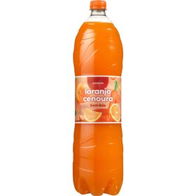 Refrigerante Sem Gás Laranja E Cenoura Continente 1,5 Lt