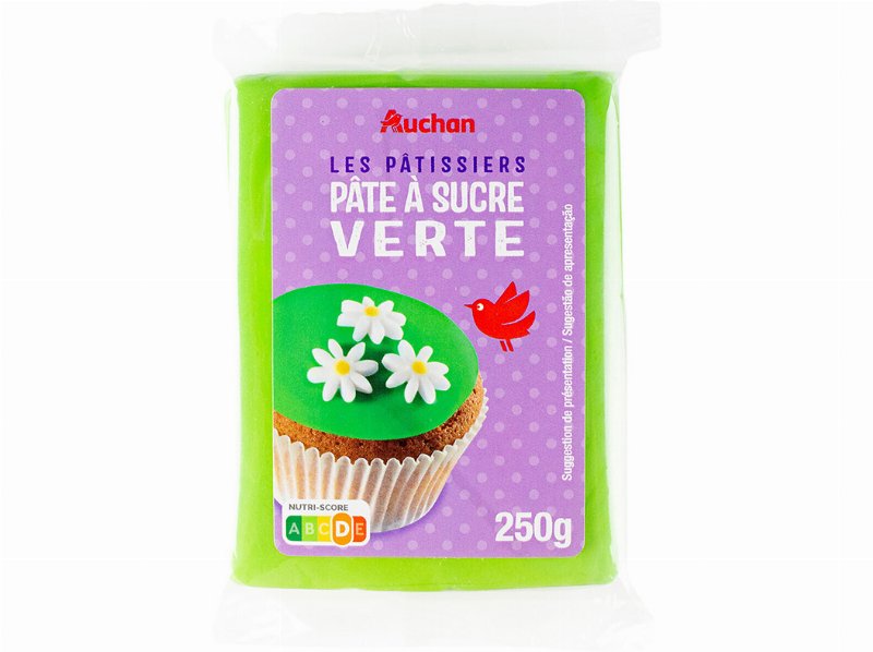 Pasta De Açúcar Auchan Verde 250 g