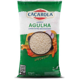 Arroz Agulha Extra Longo Caçarola 2 kg