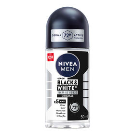 Desodorizante Roll On Black & White Nivea Men 50 ml