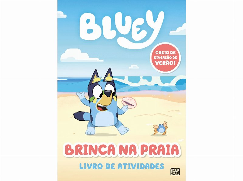 Livro Bluey Brinca Na Praia Livro De Atividades