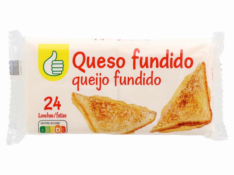 Queijo Fundido Auchan Essencial Fatias 450 g