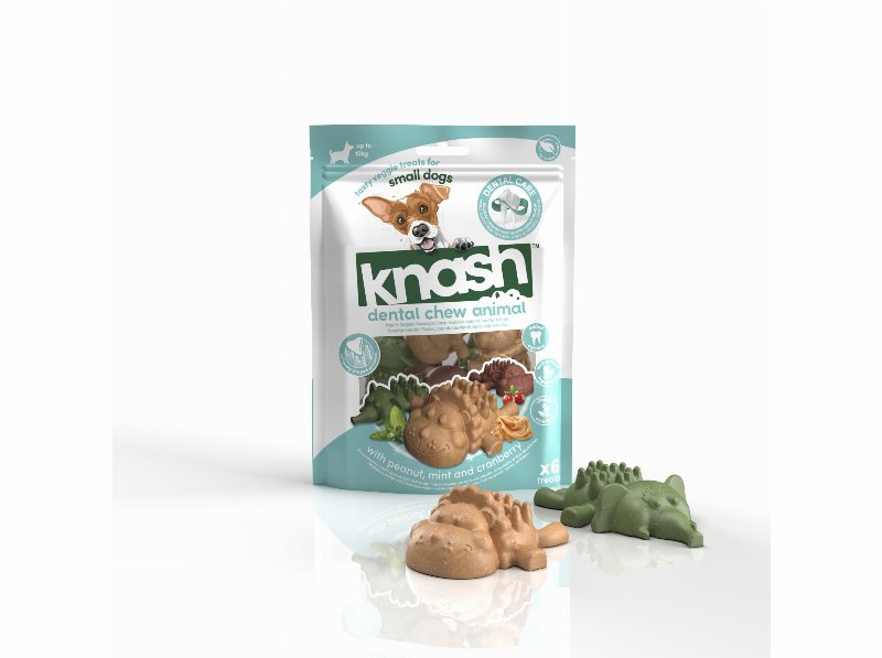 Snack Dental Cão Knash Chew Animals 150 g 6Un