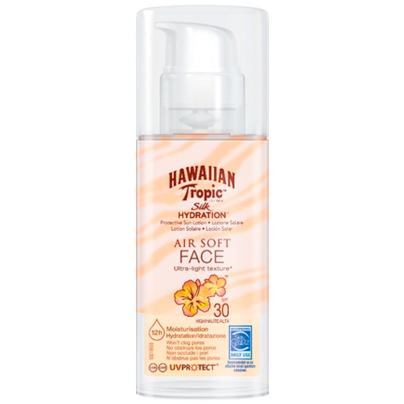 Loção Solar De Rosto Sf30 Textura Ultra Ligeira 50 ml