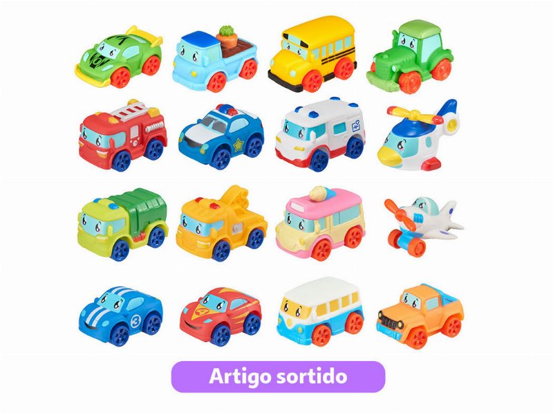 Mini Veículos One Two Fun Modelos Sortidos